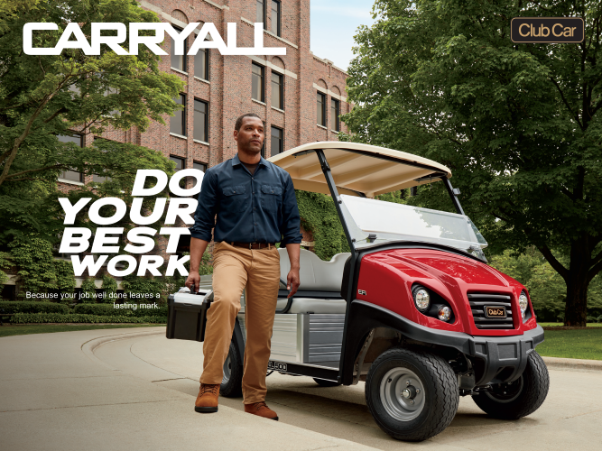 Club-Car-Carryall-Utility-Vehicle-Higher-Education-Do-Your-Best-Work