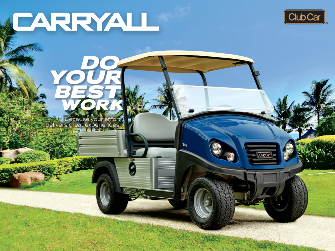 Club-Car-Carryall-Utility-Vehicle-Resort-Do-Your-Best-Work