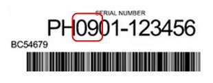 serial number Club Car example