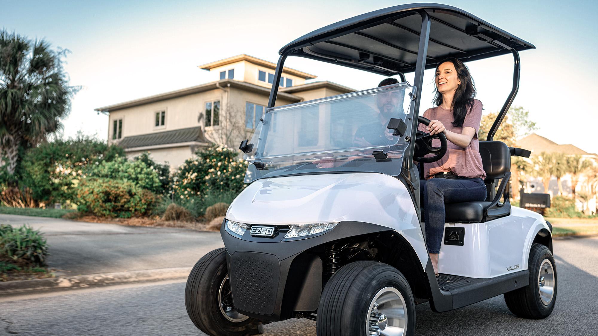 E-Z-GO All-New Valor 2 Passenger or 4 Passenger Golf Cart